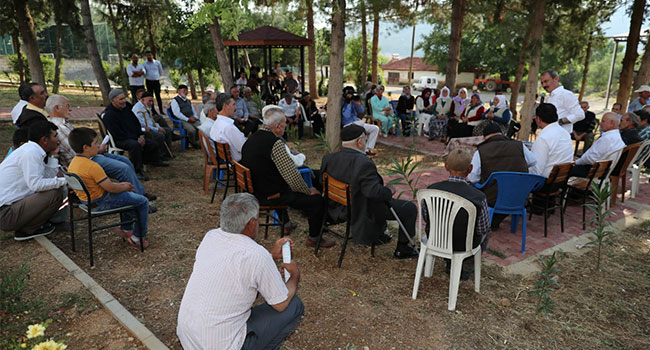 AK PARTİLİ TİN TAVASLILARLA BULUŞTU