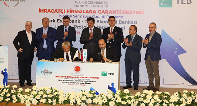 EXİMBANK VE TEB ARASINDA PROTOKOL İMZALANDI