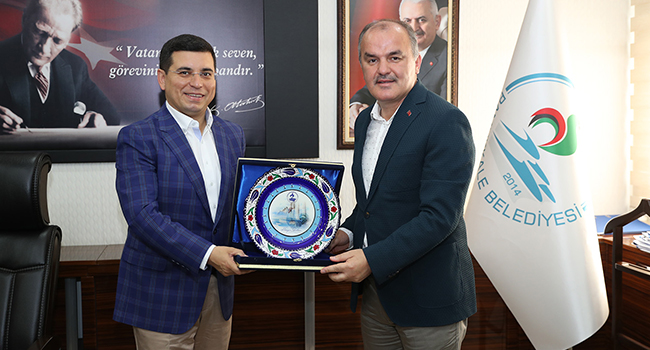 A.K.B.B. BAŞKANI TÜTÜNCÜ’DEN GÜRLESİN’E ZiYARET