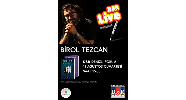 BEHZAT Ç. YAZARI TEZCAN DENİZLİLİLERLE BULUŞACAK