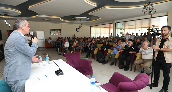 GÜRLESİN AĞUSTOS AYI HALK TOPLANTISINI YAPTI