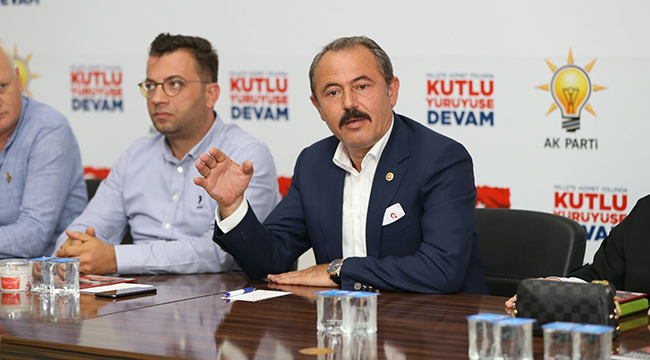 MİLLETVEKİLİ TİN PAMUKKALE TEŞKİLATIYLA BULUŞTU