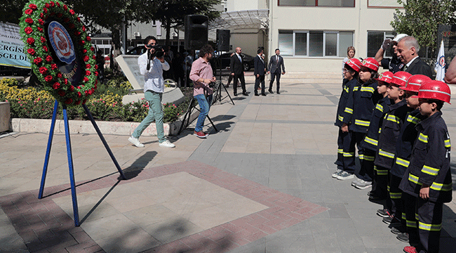 İTFAİYE HAFTASI ETKİNLİKLERLE KUTLANIYOR