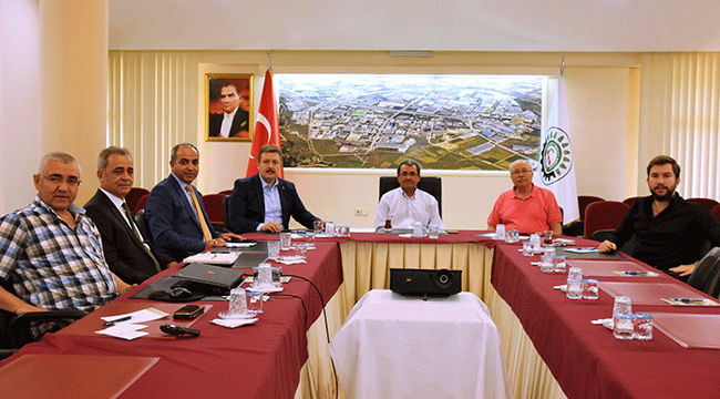YILDIZ, OSB’NİN ÇALIŞMALARI HAKKINDA BİLGİ ALDI