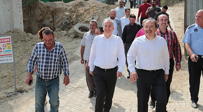 ZOLAN MEYDAN PROJESİNİ YERİNDE İNCELEDİ