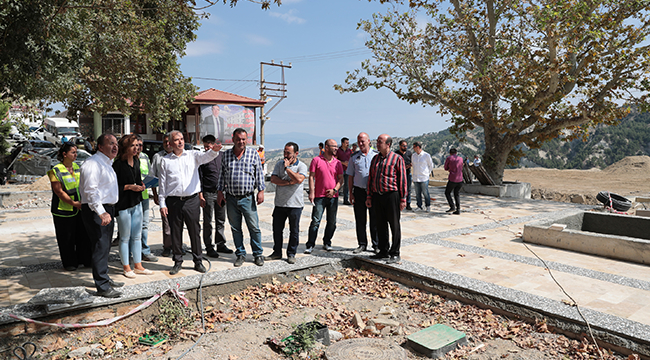 ZOLAN MEYDAN PROJESİNİ YERİNDE İNCELEDİ