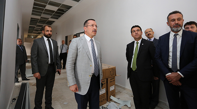 PROF.DR.BAĞ İNCELEMELERDE BULUNDU