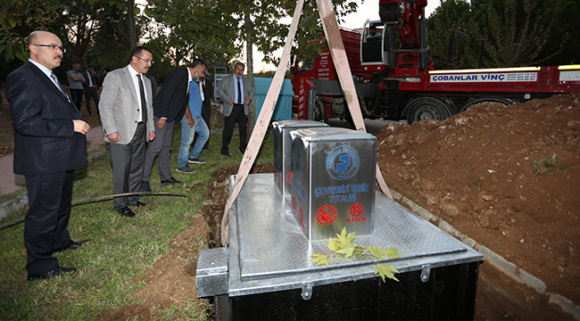 PAÜ’DE ÇÖPLER ARTIK YERALTINDA