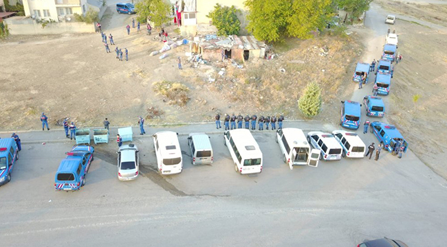 21 AYRI ADRESE ŞOK BASKIN!