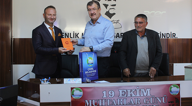 ÇİVRİL’DE MUHTARLAR GÜNÜ COŞKUSU YAŞANDI