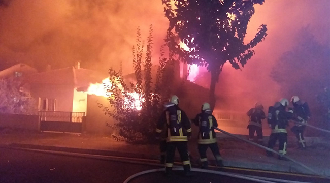 OĞLU TARAFINDAN ŞİDDETE MARUZ KALDI