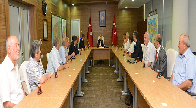 DEMOKRAT PARTİ,VALİ KARAHAN’I ZİYARET ETTİ