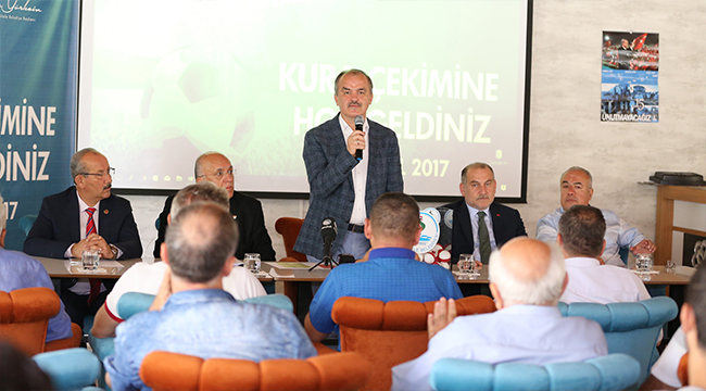 PAMUKKALE FUTBOL ŞÖLENi KURALARI ÇEKiLDi