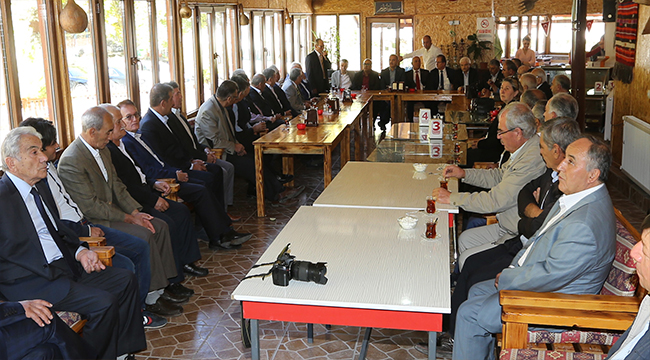 GÜRLESiN, İL GENEL MECLİSİ ÜYELERİYLE BULUŞTU