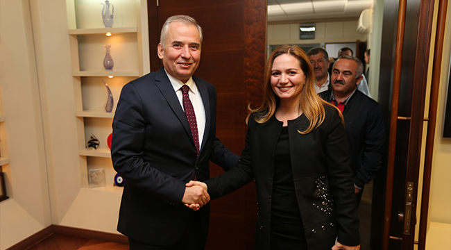 AK PARTİ ACIPAYAM’DAN BAŞKAN ZOLAN’A ZİYARET