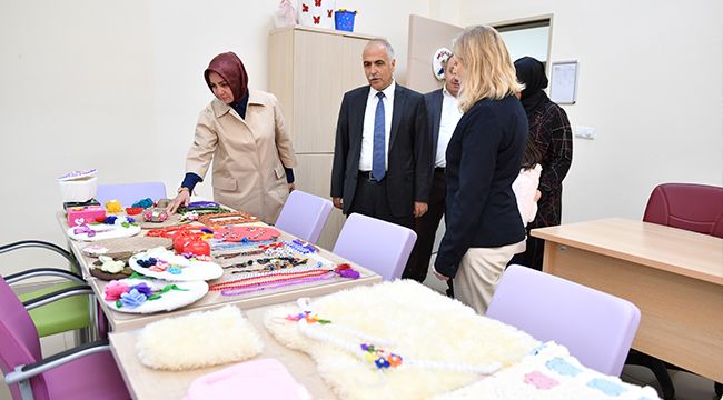KARAHAN’DAN, ENGELSİZ YAŞAM MERKEZİ’NE ZİYARET