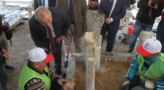 DENİZLi TARİHi İLBADE MEZARLIĞINDA CANLANIYOR