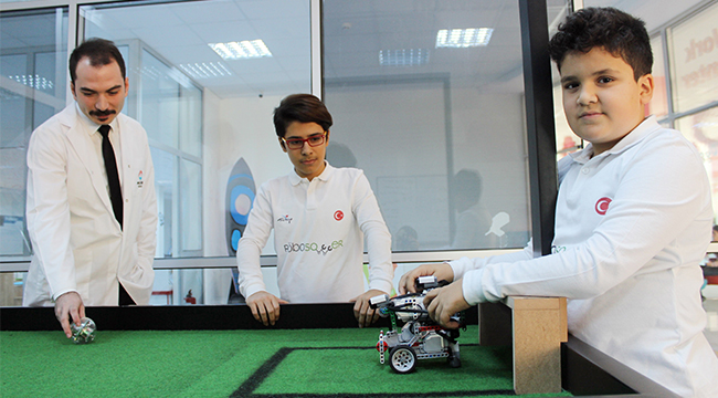 TOP OYNAYAN ROBOT YAPTILAR