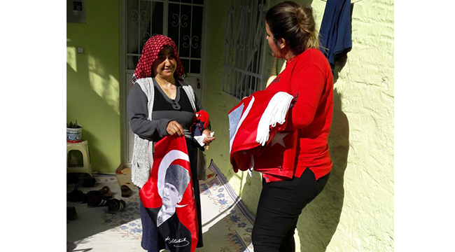 BULDAN BELEDİYESİ’NDEN HER EVE BAYRAK KAMPANYASI
