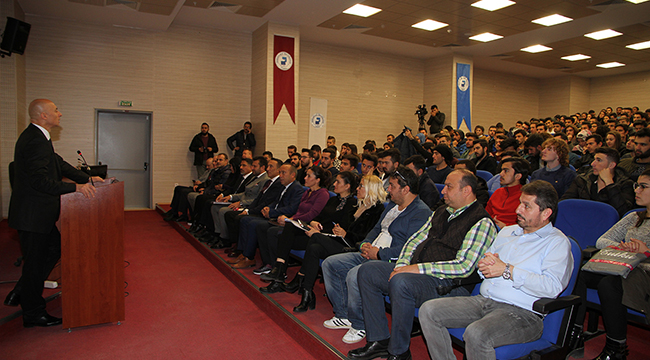 TEKNİK DİREKTÖR UYGUN PAÜ'NÜN KONUĞU OLDU