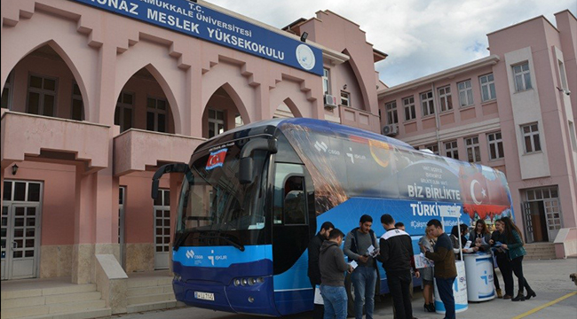 İŞKUR OTOBÜSÜ DENİZLİ’YE DE GELDİ
