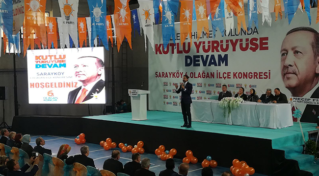 ÖZKAN İLÇE KONGRELERİNDE NET KONUŞTU
