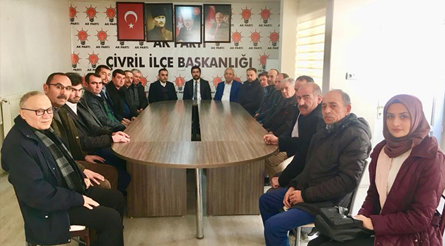 ÖZKAN ÇİVRİL’DE HALKLA BULUŞTU