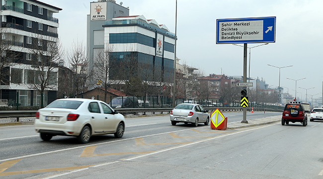 BÜYÜKŞEHİRDEN KAZALARA SU BARİYERLİ ÖNLEM