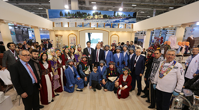 TURİZM FUARINA BÜYÜKŞEHİR DAMGASI