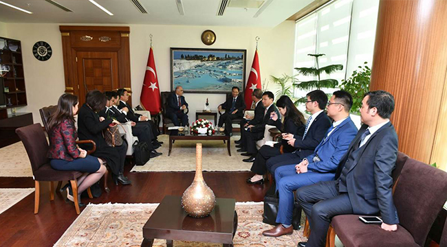 Çin Ankara Büyükelçisinden Vali Karahan’a Ziyaret