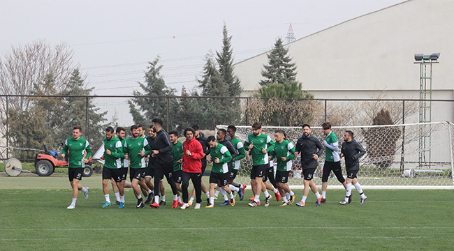DENİZLİSPOR, ELAZIĞSPOR MAÇINA HAZIRLANIYOR