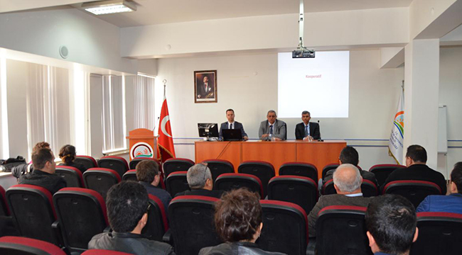 KOOPERATİF MEVZUATI EĞİTİM TOPLANTISI YAPILDI