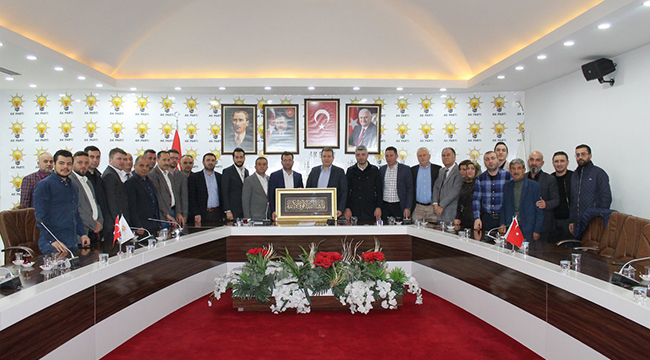 AK PARTİ İLÇE TEŞKİLATLARI FİLİZ’İ ZİYARET ETTİ