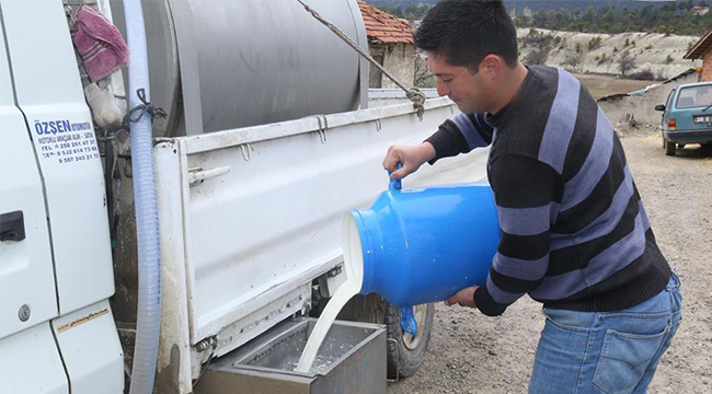 7 TON SÜT PARASINI BAĞIŞLADILAR