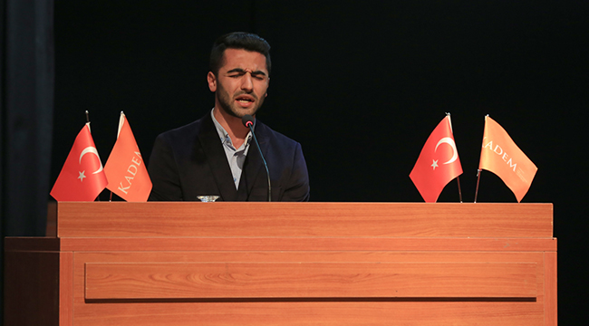 BEKİR DEVELİ PAÜ’NÜN KONUĞU OLDU