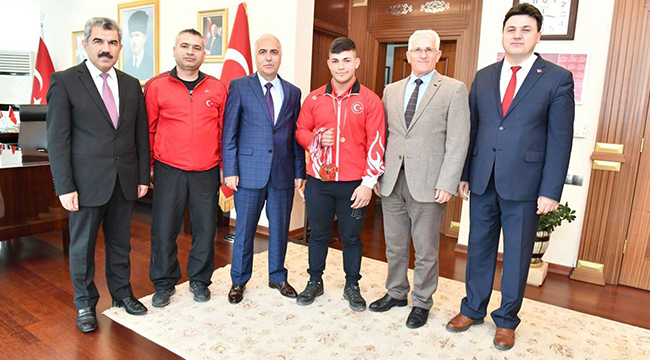 VALİ KARAHAN,AVCIL’I KABUL ETTİ