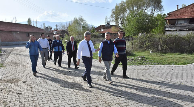 BAŞKAN ŞEVKAN MAHALLE GEZİLERİNE DEVAM EDİYOR