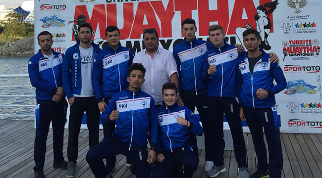 PAÜ MUAY THAİ TAKIMI BİRİNCİ OLDU