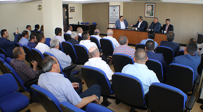 TİN, DESOB BAŞKANI DEVECİOĞLU’NU ZİYARET ETTİ