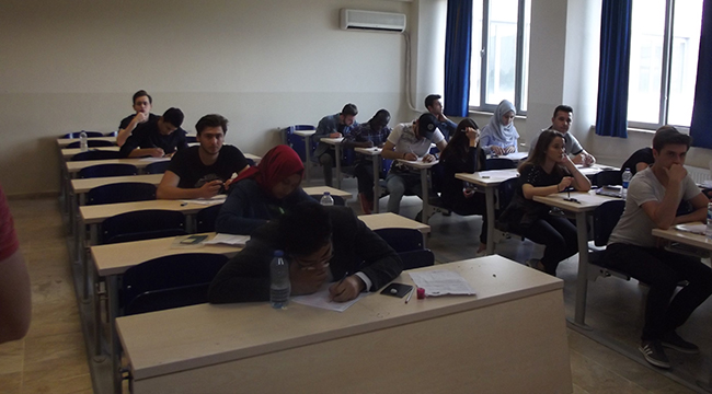 ULUSLARARASI ÖĞRENCİ SEÇME SINAVI YAPILDI
