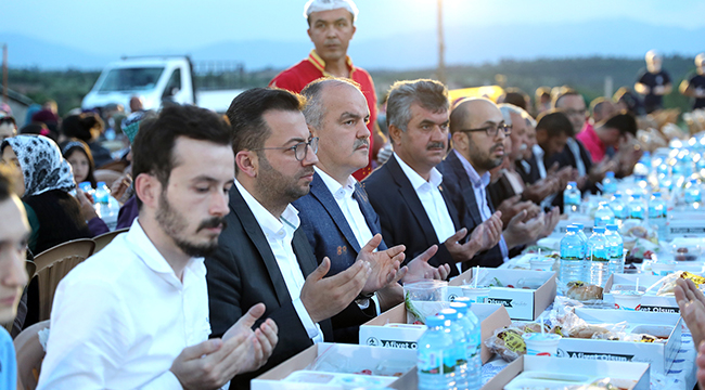 PELİTBAĞ-HACIKAPLANLAR GÖNÜL SOFRASI’NDA