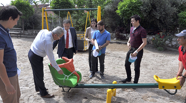 BULDAN’DA ENGELLİ PARKLARI HİZMETE GİRDİ