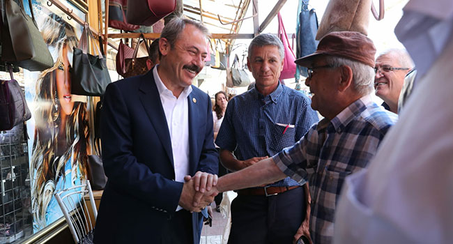 AK PARTİLİ TİN BULDAN HALKI İLE BULUŞTU