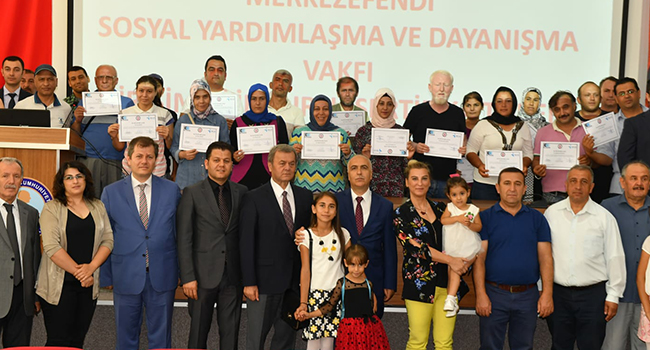 MERKEZEFENDI SYDV 100 KİŞİYİ SERTİFİKALANDIRDI