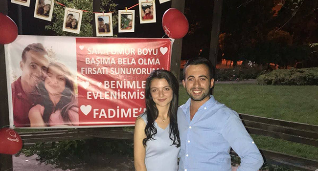 DENİZLİ’DE BİR SÜRPRİZ EVLİLİK TEKLİFİ DAHA!