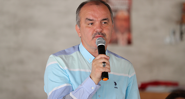 GÜRLESİN ESKİ MECLİS ÜYELERİNE PROJELERİNİ ANLATTI