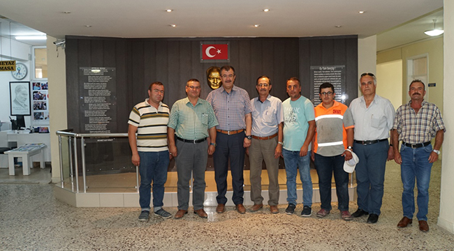 BAŞKAN GÜVEN PERSONELİYLE BAYRAMLAŞTI