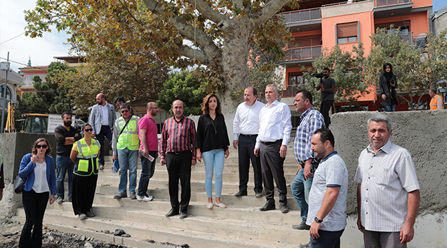 ZOLAN MEYDAN PROJESİNİ YERİNDE İNCELEDİ