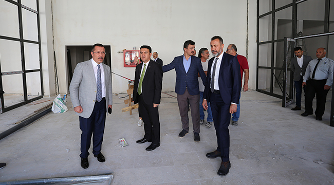 PROF.DR.BAĞ İNCELEMELERDE BULUNDU