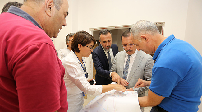 PROF.DR.BAĞ İNCELEMELERDE BULUNDU
